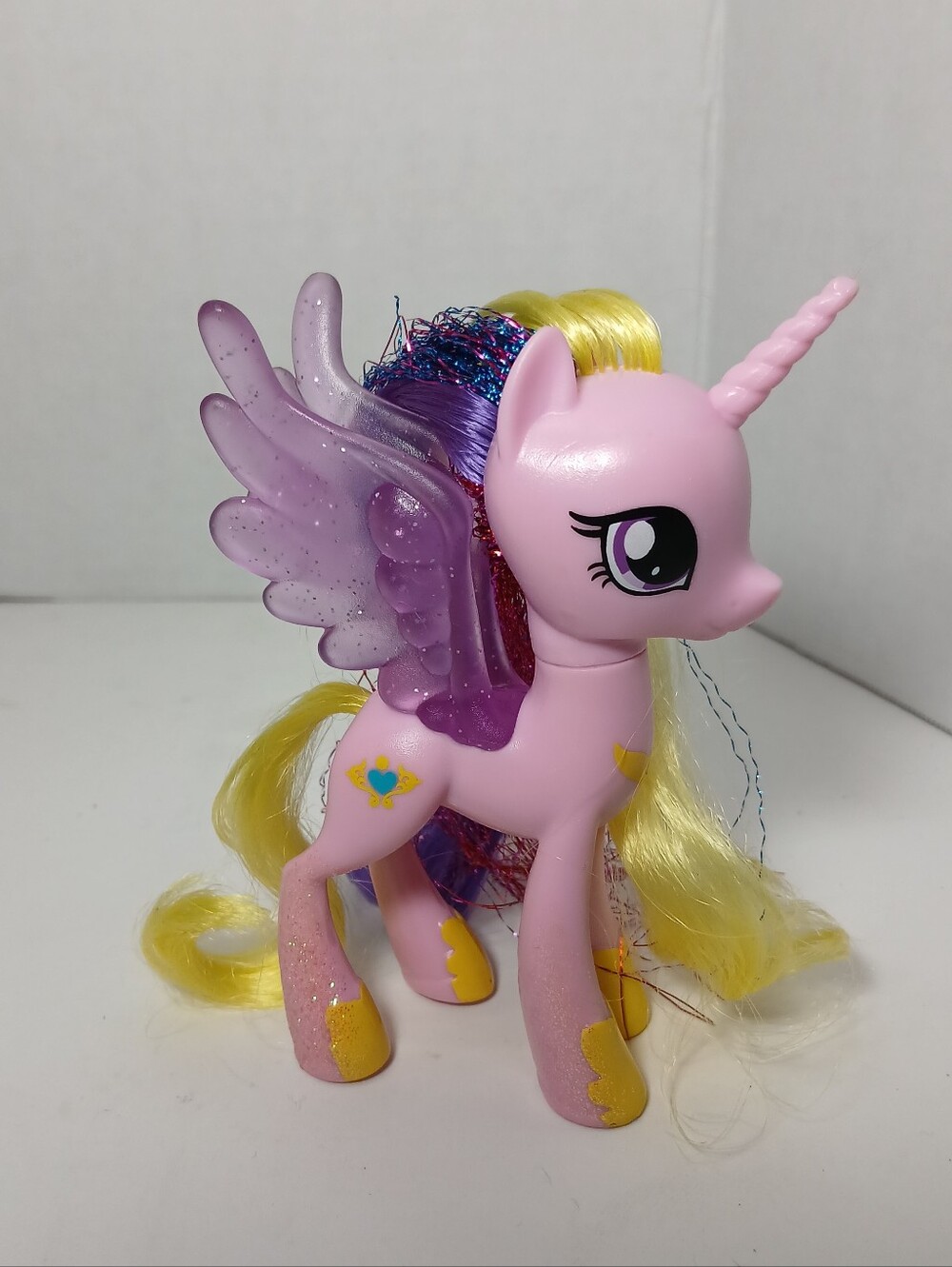 My Little Pony G4 Princess Cadence Cadance Hasbro 2016 Brushable Pink Wings